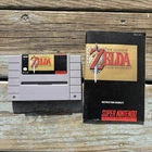 The Legend of Zelda: A Link to the Past (Nintendo SNES, 1992) With Manual Tested