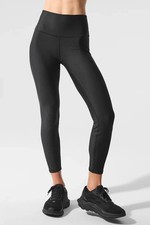 Top Zustand Alo 7/8 High-Waist Airlift Legging Gr. M UVP 128£ schwarz