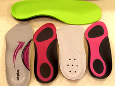 Unused Women's 5 Left Foot Only Insoles-Sz 6-10-Variety Brands Styles