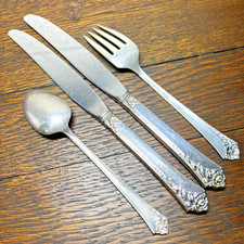 Damask Rose Fork Antique US Sterling Silver for sale | eBay
