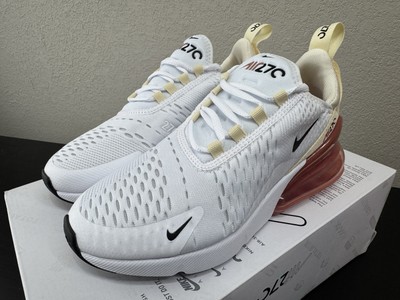 Nike Air Max 270  White Muslin  AH6789-123 Women s 6 No-Lid