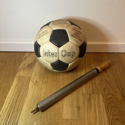Bundesliga Fußball Ball 70er Vintage Inter Cup Becker Sport Handgenäht
