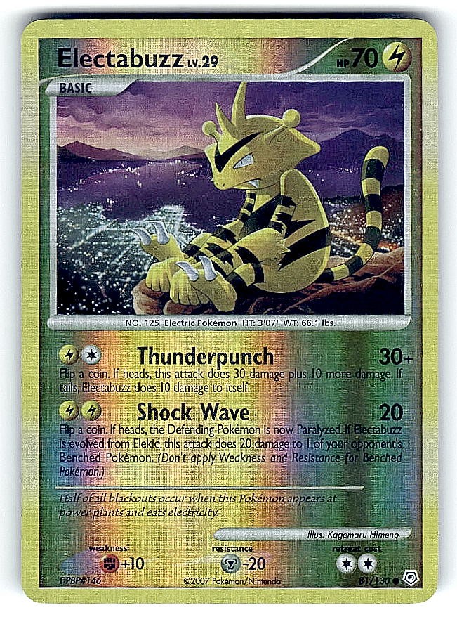 Diamond and Pearl #81/130 Electabuzz