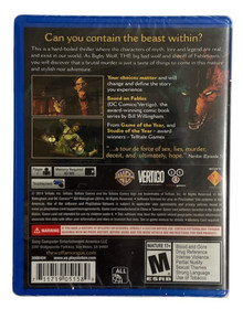 The Wolf Among Us PS Vita - NEW SEALED