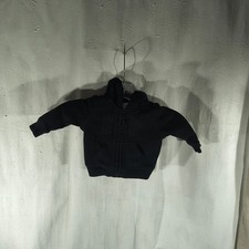 GAP Kids Size 3 - 6 Months Black Zip Up Hoodi...