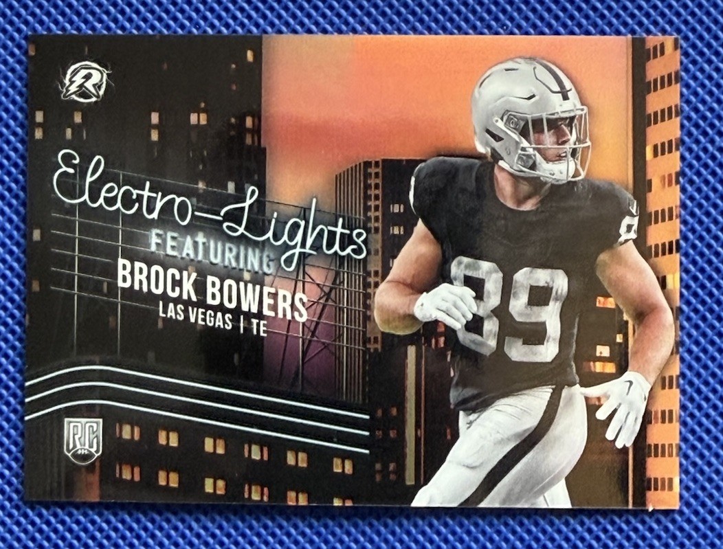 2024 Topps Resurgence Brock Bowers RC Electro-Lights SSP Case Hit #EL-18