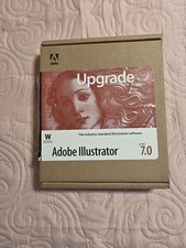 Adobe Illustrator 7.0 Upgrade Windows 95/NT 4.0 - 3 CD's, Guide Etc.