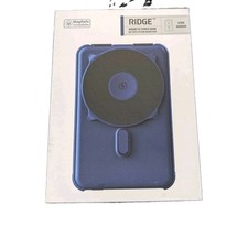 Qq3O Ridge Magnetic Power Bank 10,000mAh Magsafe In Dark Harbor Blue Open Box