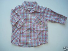 Miniman Young Boys Camicia Camicetta Nuova Taglia 1M Taglia 50