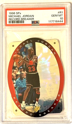 1996UD SPX R1 Michael Jordanマイケルジョーダン マイケルジョーダン 1996UD SPX record breaker #R1 1996 SPx MICHAEL