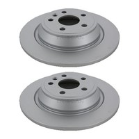 2 Bremsscheiben Voll Ø 302 Mm Triscan Bremsen-Expertise FüR U.A. Ford Mondeo