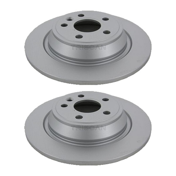 2 Bremsscheiben Voll Ø 302 Mm Triscan Bremsen-Expertise FüR U.A. Ford Mondeo-image