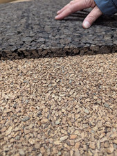 Trockenestrich Kork Schüttung belastbar atmungsaktiv 1A Dämmung Höhenausgleich