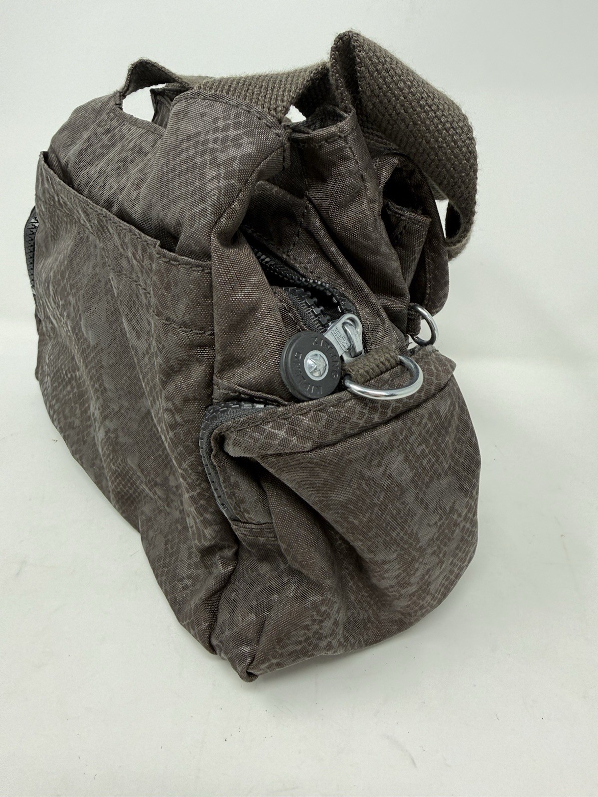 Kipling Small Brown Bag Without Shoulder Strap - image 5