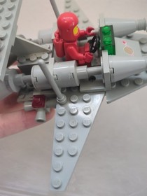 Vintage EXC LEGO Space Set 6861 X-1 Patrol Craft Complete w/ Box, Manual