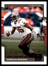 Derrick Brooks 2017 Donruss #255 Buccaneers NFL READ FREE SHIPPING AutographDen