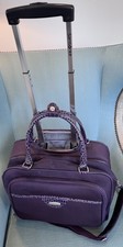 Samsonite Purple Wheeled Carry-On Travel Roll...