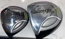Slazenger Raw Distance Xtreme Set Driver  3 Wood Mens Titanium Golf Clubs Left L