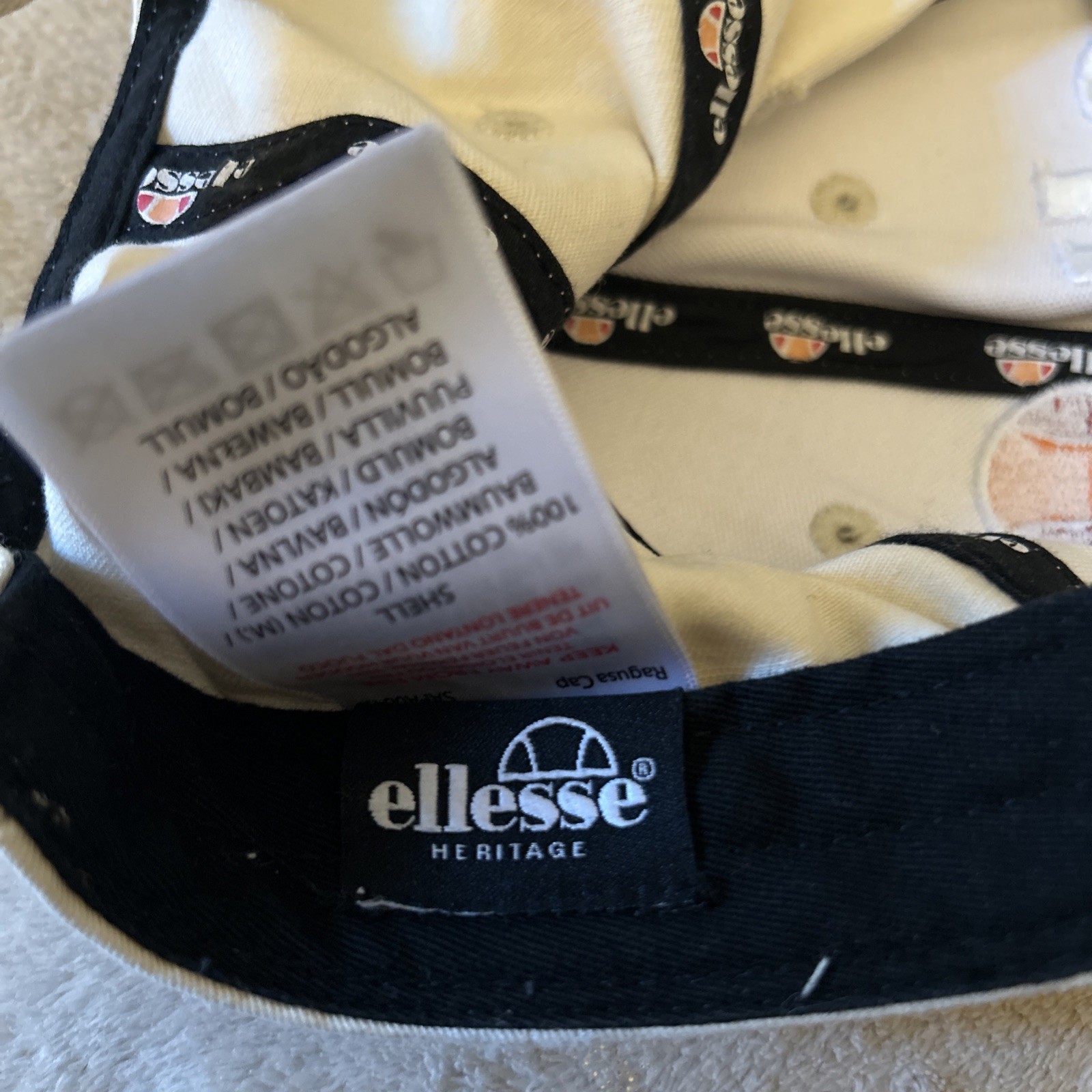 ellesse Cap Baseball lightweight Adjustable adult… - image 6