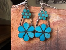 Vintage Native American Style Earrings