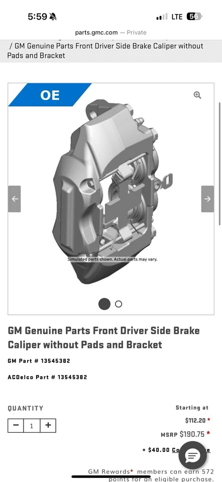 GMC Yukon/Sierra 1500 2021-2025 pinzas para conductor y pasajero con herrajes Foto 4 de 4