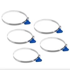 POWERTEC USA 70332 POWERTEC USA 70332 Key Hose Clamp 3-inch Diameter 5-Pack