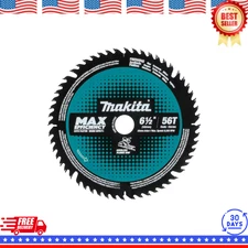 6-1/2 in. 56 TPI, Carbide Tipped Plunge Saw Blade for Wood MDF Laminate Cutting.