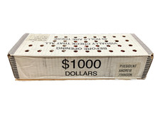 Andrew Johnson 2011 $1 Presidential Dollar Coin Sealed Box 40 Rolls $1000