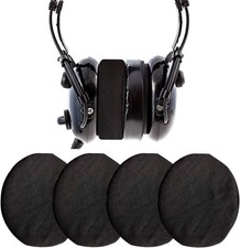 Headphone Covers, Ancable 2-Pairs Washable Flex Headset Earpad Cloth Cover...