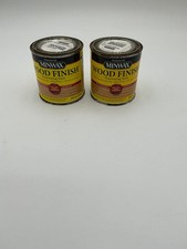 Lot of 2 Minwax 220904444 Wood Finish Natural Stain 8 oz