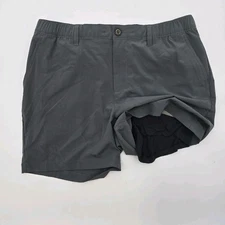 Chubbies Shorts Mens Large 6 Inch Dark Gray Everywear Boxer Lined 