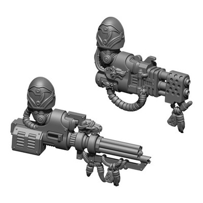 Space Viking Heavy Weapons Conversion Bits For 28mm 32mm Sci-fi Space Knights
