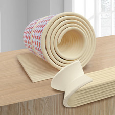 W Wide Edge Protector Strip Extra Thick Baby Proofing Bumper Guard with Strong A