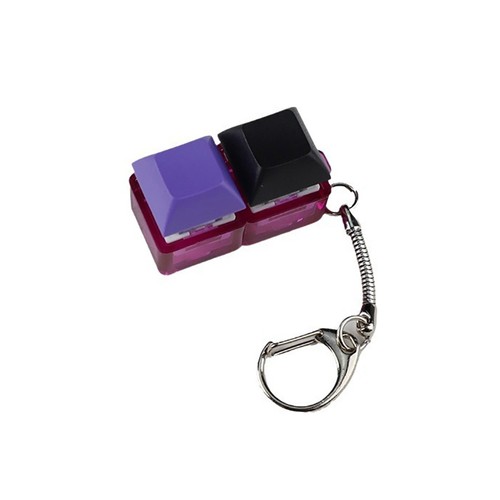 4-Keys Mechanical Keyboard Key Toy Keychain Party Stress Relief DIY Fidget - Photo 29/33