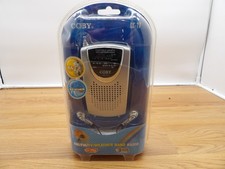 Coby CX-17 Portable AM/FM/TV/Weather Band Pocket Radio-New Free Shipping  