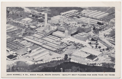 #ad John Morrell amp; Co. Sioux Falls South Dakota Meat Packing Plant Unposted Postcard $4.95