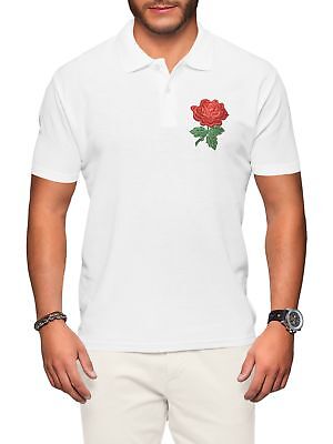 Olorun England Honour Supporters Rugby Shirt English Roses S-7XL