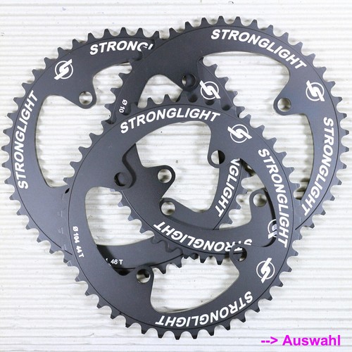 Stronglight Kettenblatt MTB 46 Zähne - 104/64 Lochung Schwarz 9-fach