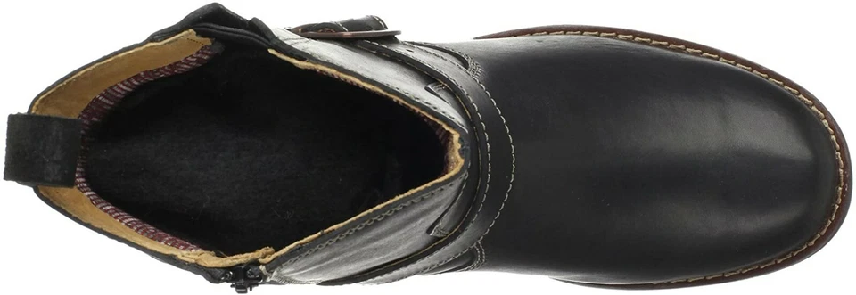 Clarks Homme CHILTON 82174 (à Enfiler Motard Coffre, Léger Confort, Noir) - Photo 4/4