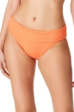 BLEU ROD BEATTIE Coral Rib Banded Hipster Swimsuit Bikini Bottom 14 yse0123