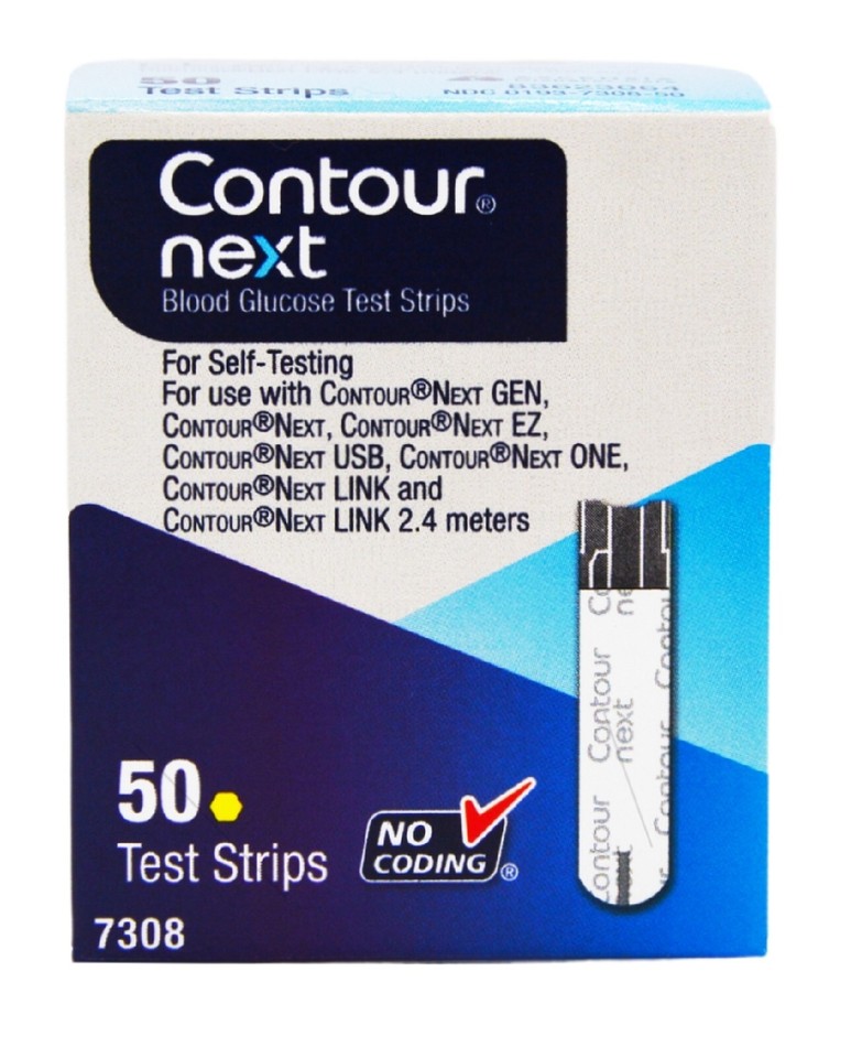 🫡Contour Next 7308 Diabetic Blood Sugar Glucose Test Strips👉 6 Boxes 👈
