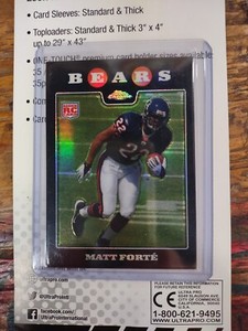 2008 Topps Chrome - Refractor #TC191 Matt Forte (RC)