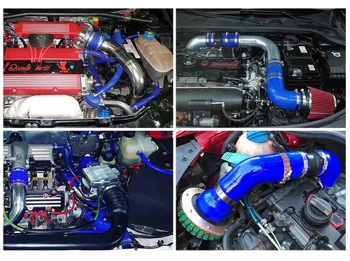 Juego de 4 capas de manguera de inducción de silicona + abrazaderas para Toyota Tacoma 2016-2023 2022 3,5 L - Imagen 15 de 15