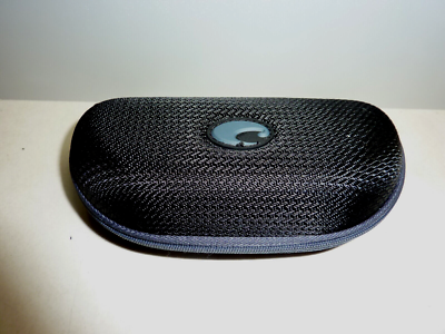 COSTA ZIPPER HARD SUNGLASSES CASE BLACK