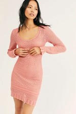 Spell & the Gypsy Atlantic Crochet Mini Dress-M-$229 MSRP