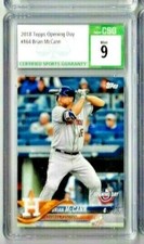 2018 Topps Opening Day Brian McCann CSG 9