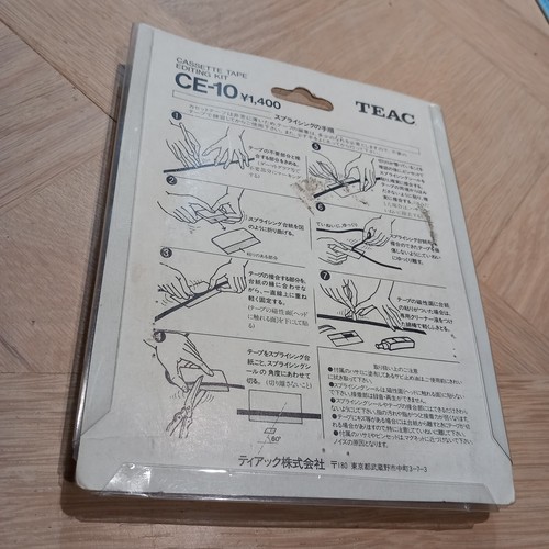 TEAC CE-10 ZESTAW CZYSZCZĄCY kaseta magnetofonowa/D1170 - Zdjęcie 4 z 4