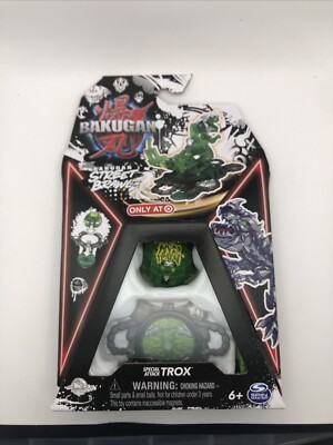 Bakugan Street Brawl Special Attack Trox Green & Gray Target Exclusive New