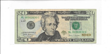 August 16, 2025- $20 dollar bill birthday note # PF 02162025 H, Circulated August 16, 2025- $20 dollar bill birthday note # PF 02162025 H, Circulated