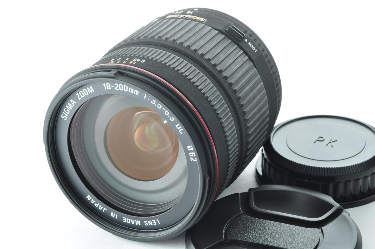 Sigma 18 200mm 18 To 300mm Canon Lens USED: Sigma DC 18-200mm